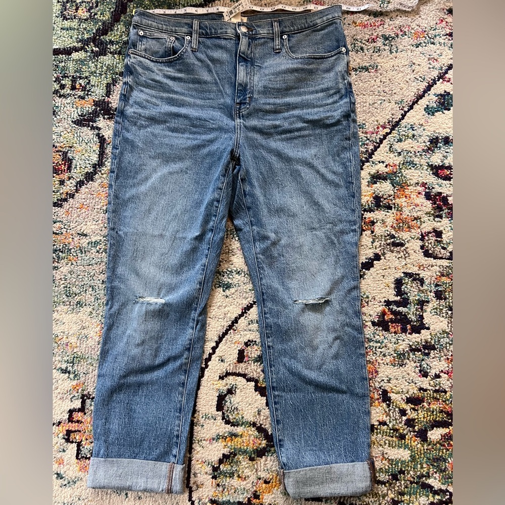 Madewell Women’s size 32T The high rise Slim Boy Jean